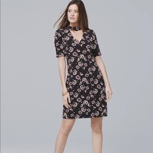 White House black market reversible choker dress